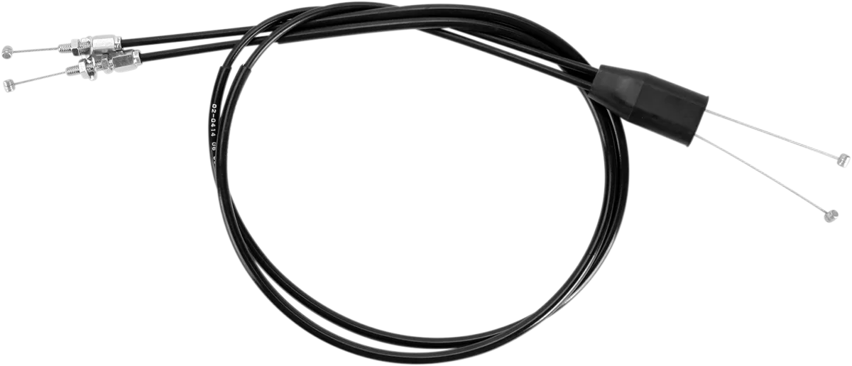 Black Vinyl Throttle Cable