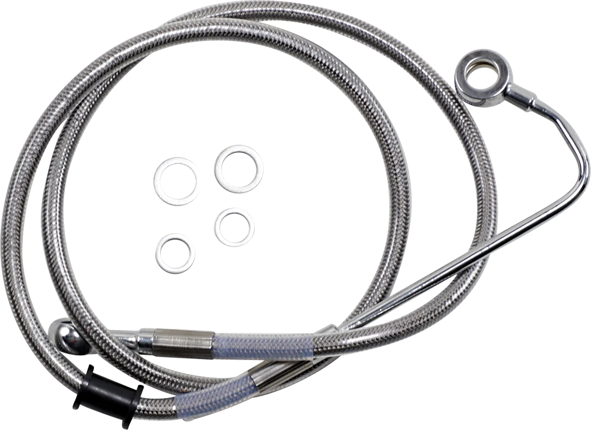 Extended Length Stainless Steel Brake Line