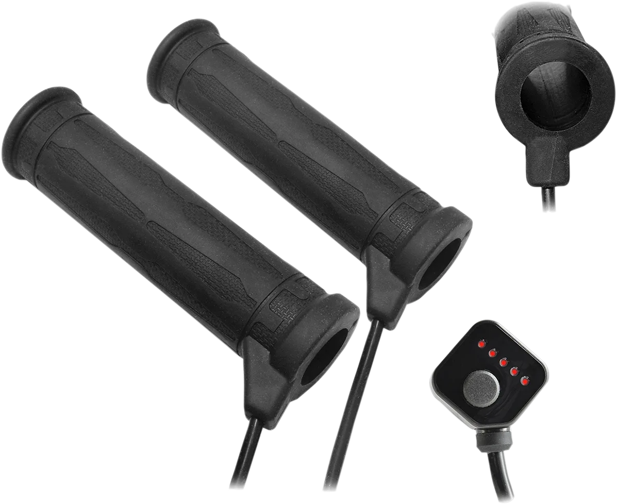 5 Level Twist Throttle Heated Grips