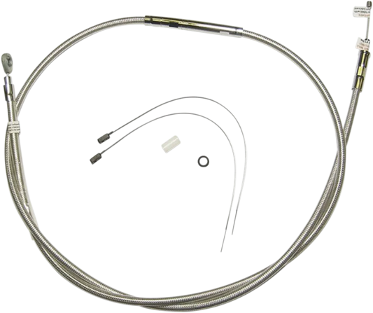 High-Efficiency Polished Stainless Clutch Cable