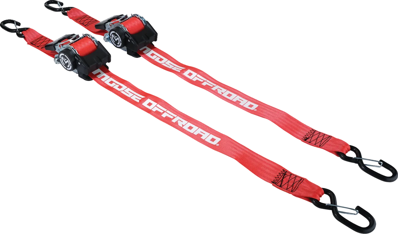 Retractable Ratcheting Straps
