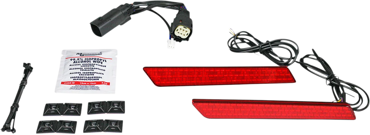 Dual Color LED Saddlebag Latch Lightz™