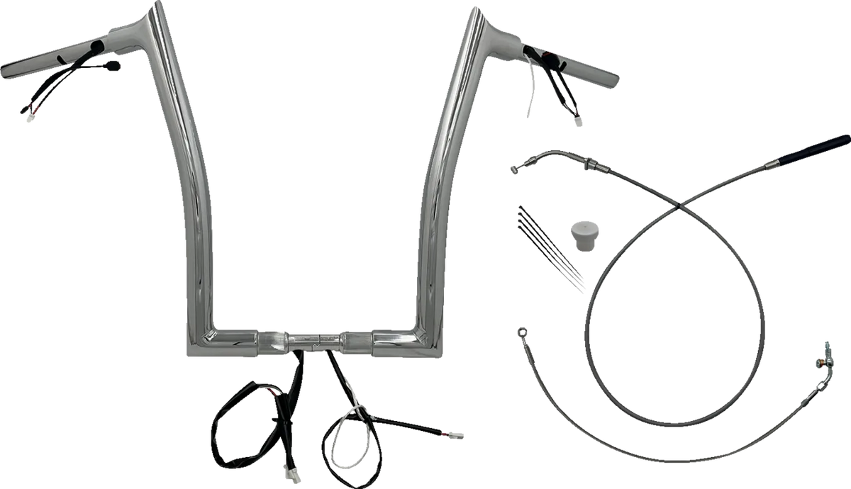 1-1/2" EZ Install Pointed Top Handlebar