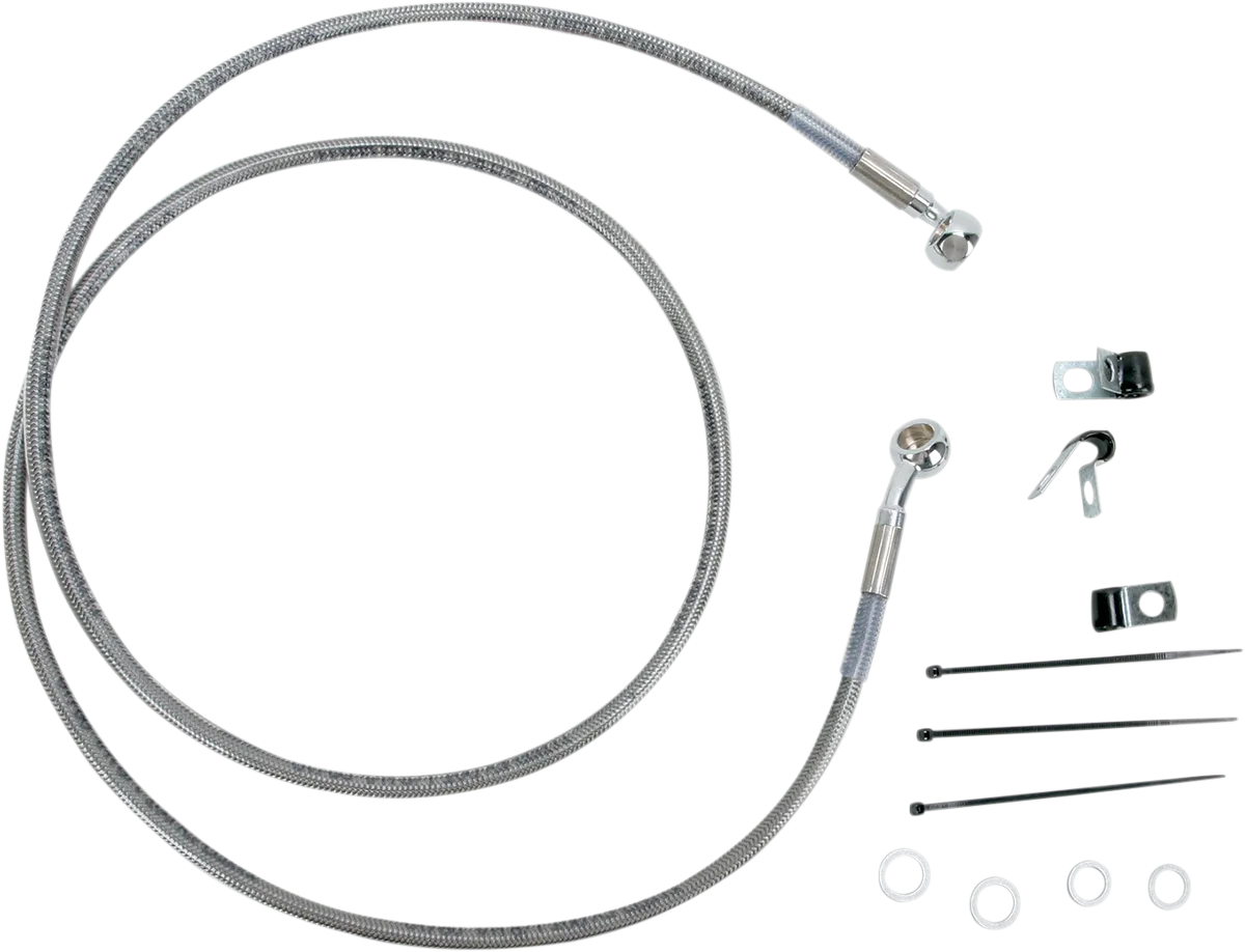 Extended Length Stainless Steel Brake Line Kit