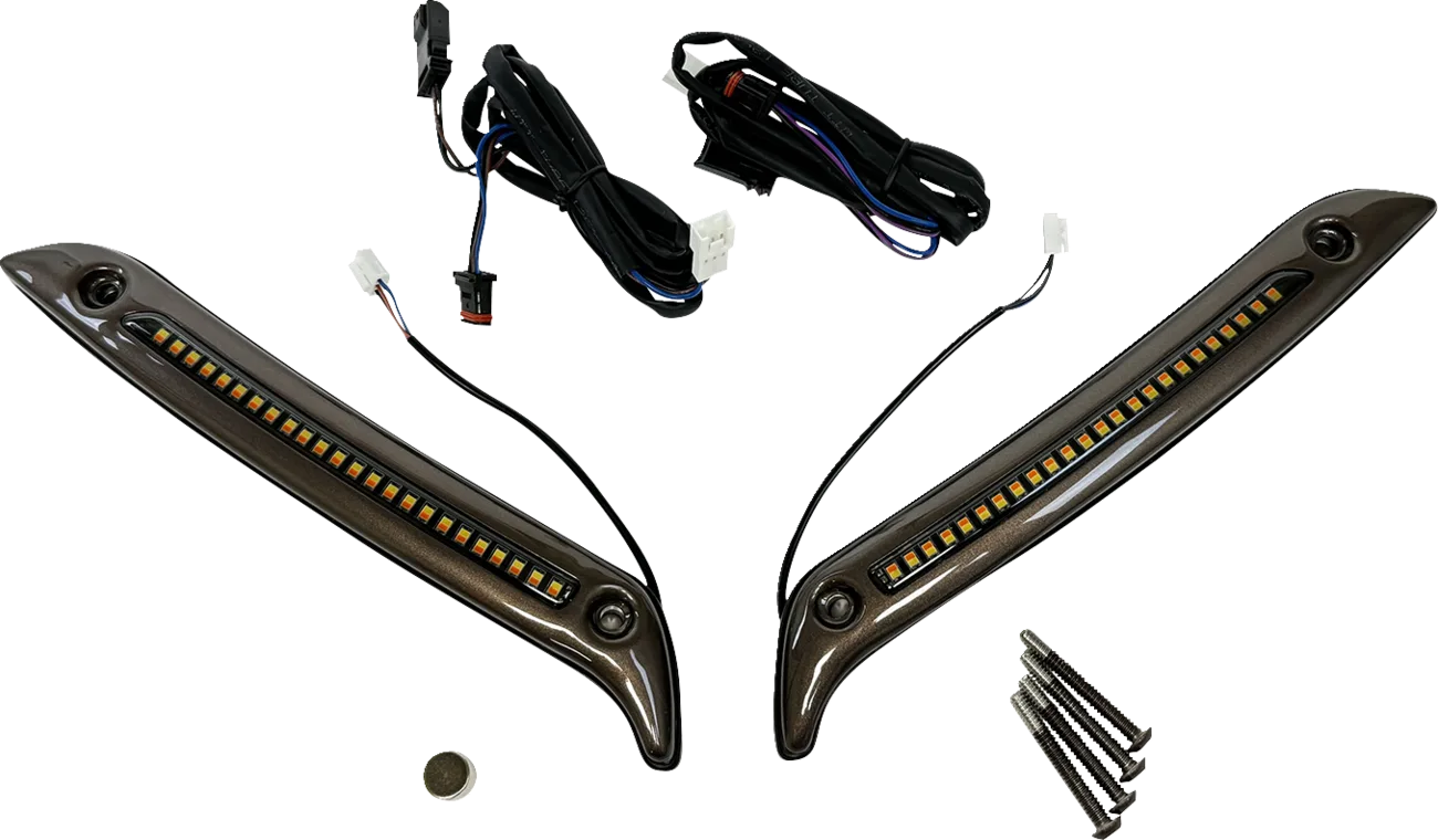 LED Windshield Trim