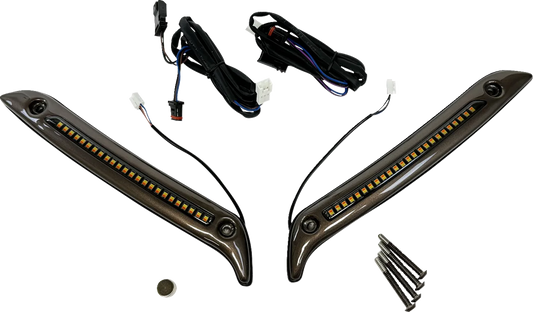 LED Windshield Trim