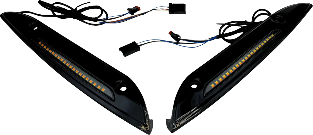 Genesis® 4 Dynamic LED Road Glide® Windshield Trim
