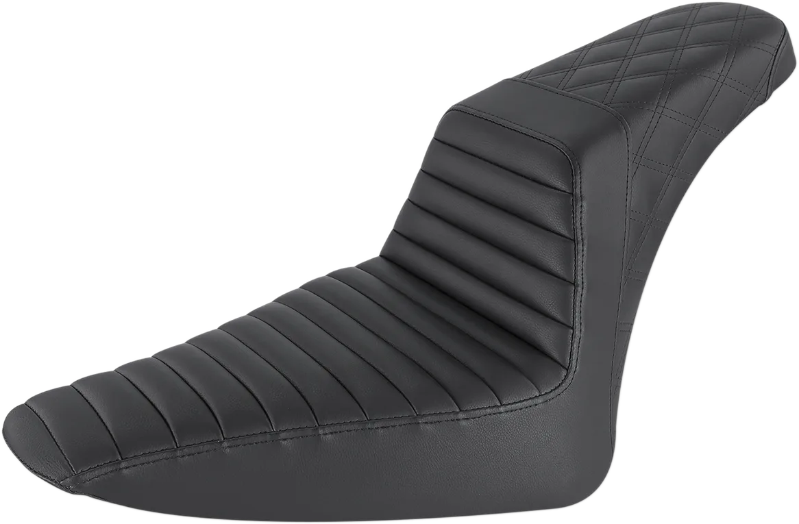 Step-Up Seat — Front Tuck-n-Roll/Rear Lattice Stitch