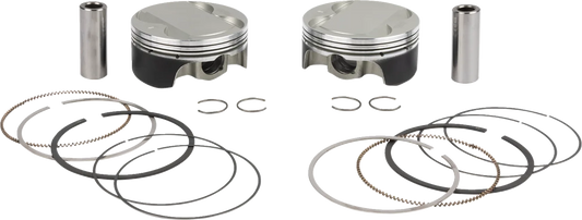 Piston Kit Anodize Crown