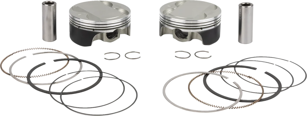 Piston Kit Anodize Crown