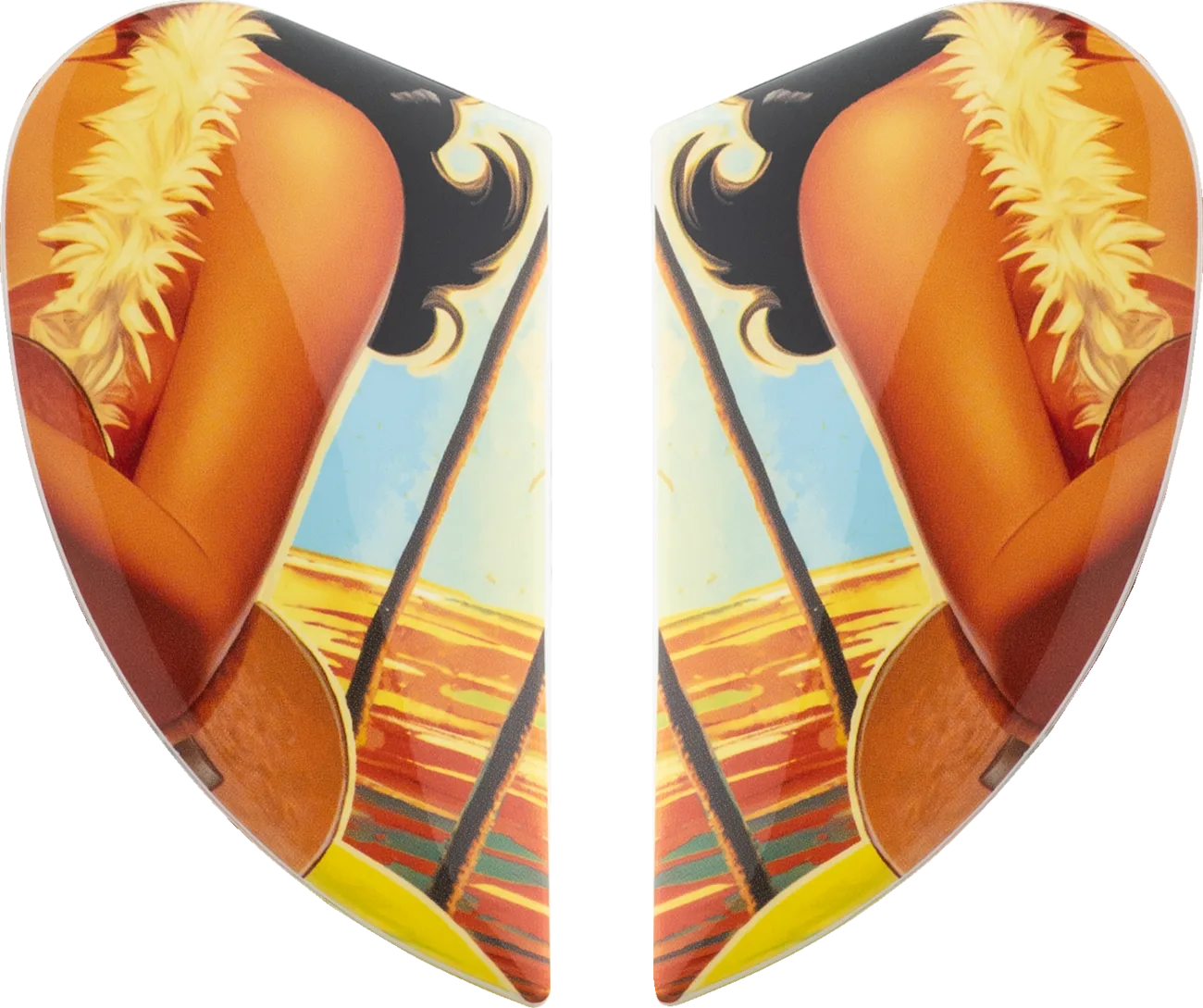 Airform™ Helmet Side Plates — Island Time