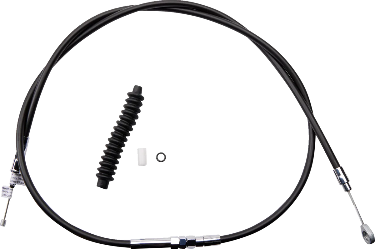 High-Efficiency Black Vinyl Clutch Cable