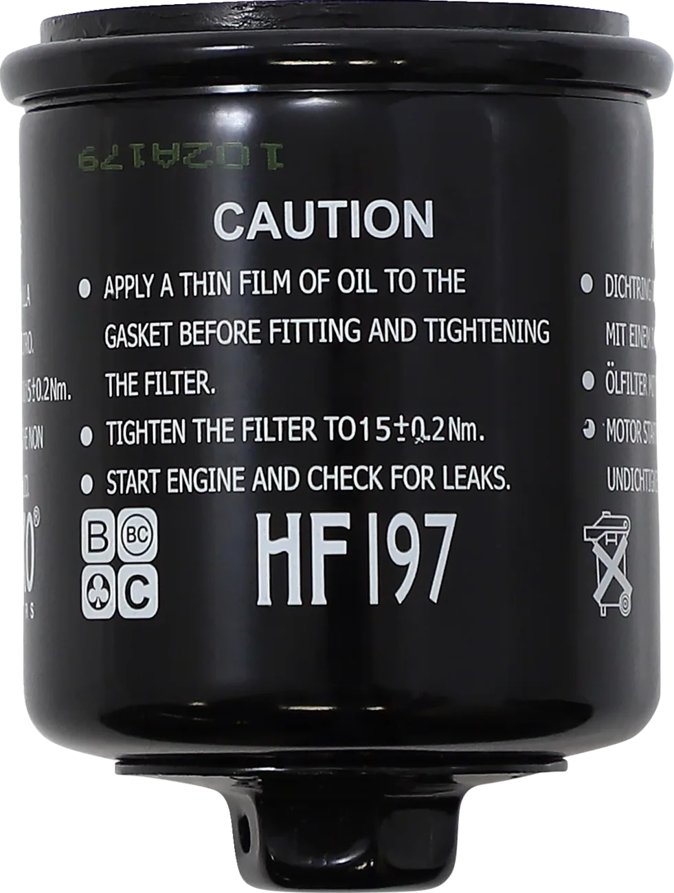 Oil Filter — Spin-On