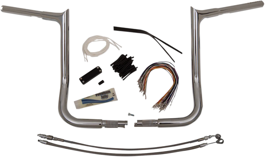 1-1/4" EZ Install Pointed Top Handlebar Kit
