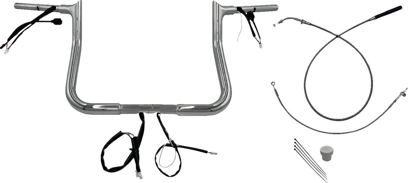 1-1/4" EZ Install Pointed Top Handlebar