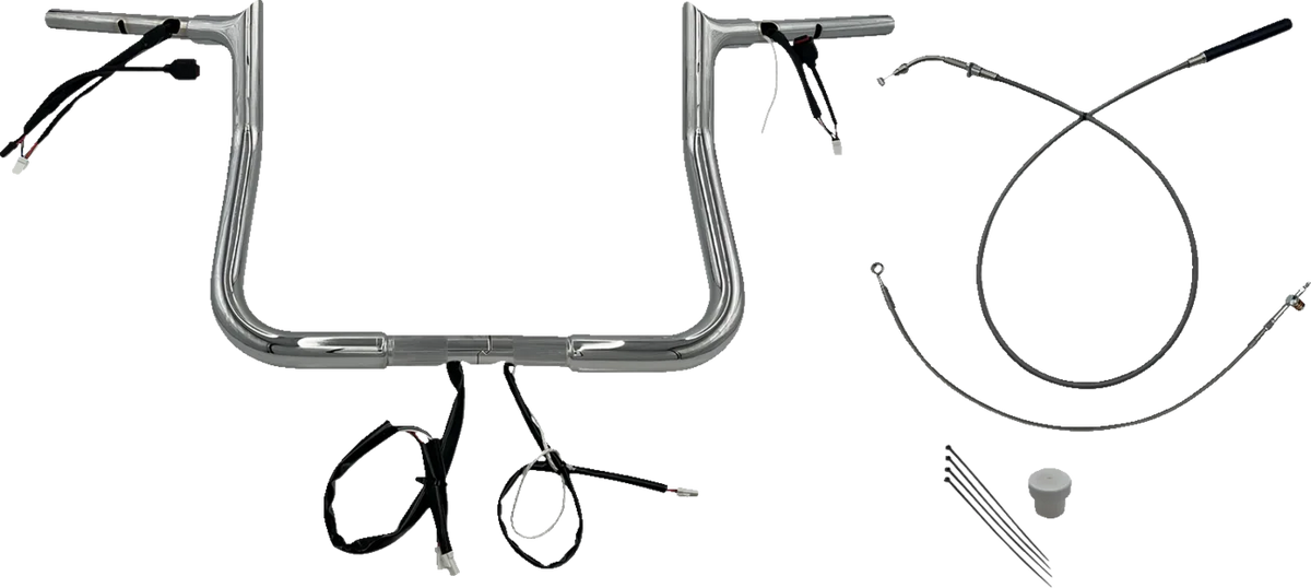 1-1/4" EZ Install Pointed Top Handlebar