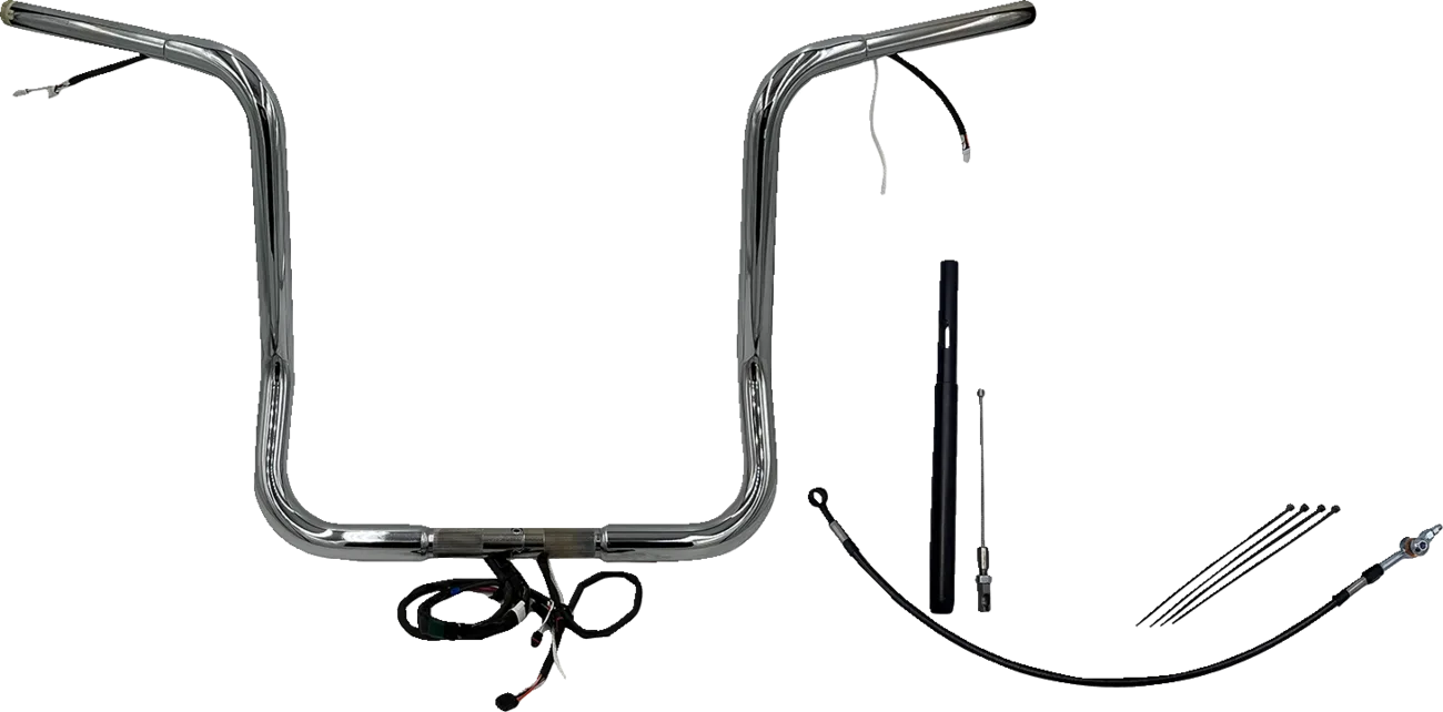 EZ Install Wired 1-1/4" Round Top Handlebar Kit