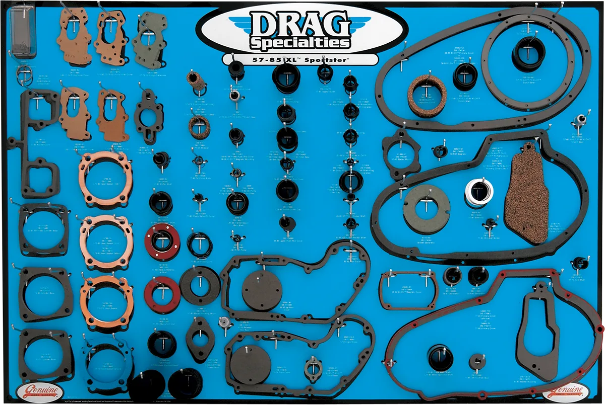 XL Motors Gasket, Seal and O-Ring Display