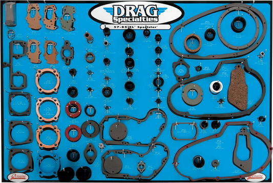 XL Motors Gasket, Seal and O-Ring Display