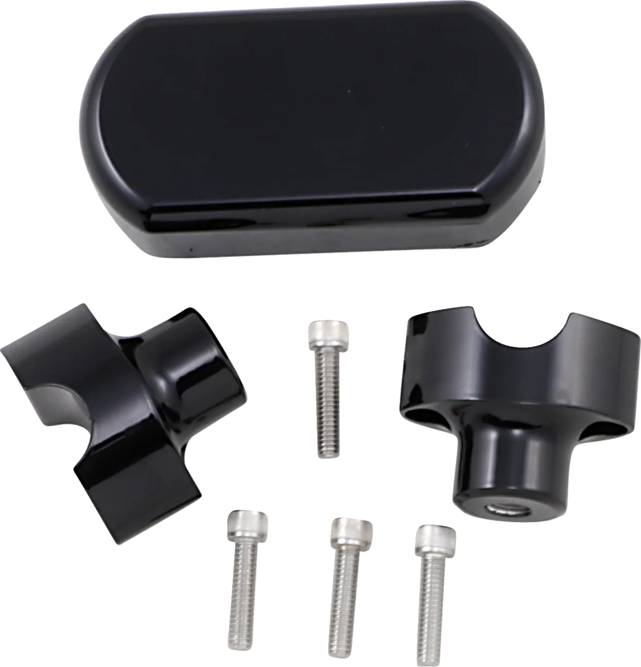 Solid Handlebar Riser & Top Clamp Kit