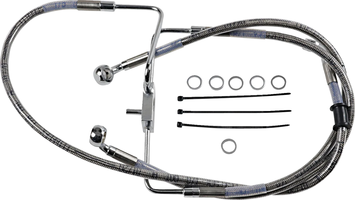 Extended Length Stainless Steel Brake Line