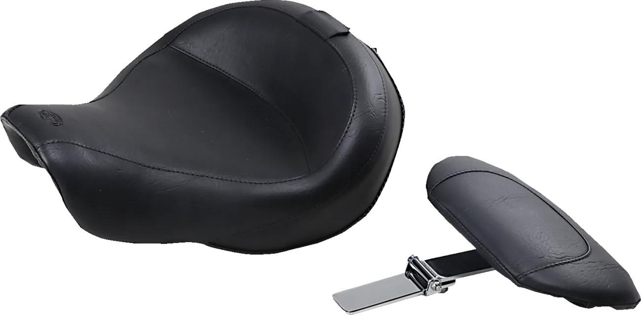 Wide Solo Seat with Removable Backrest
