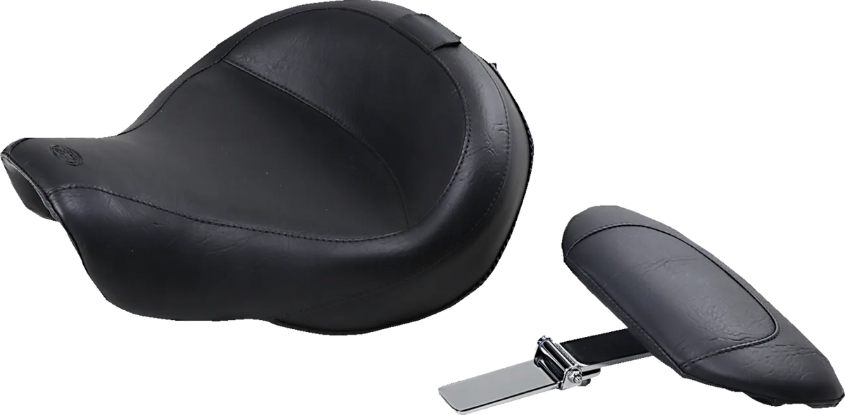 Wide Solo Seat with Removable Backrest