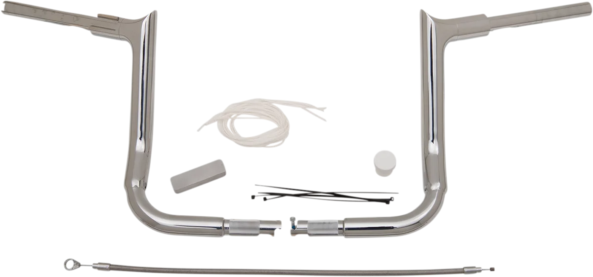 1-1/2" EZ Install Pointed Top Handlebar Kit