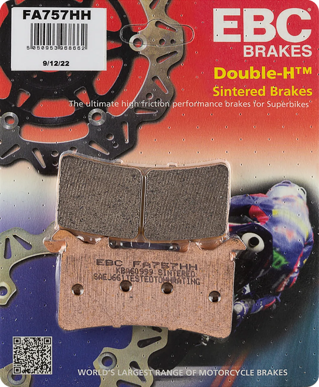 Sintered "HH" Brake Pads