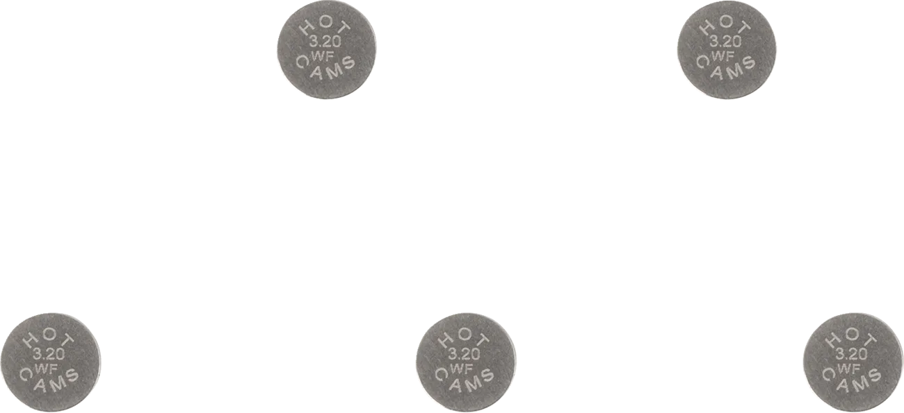 Replacement Valve Shims
