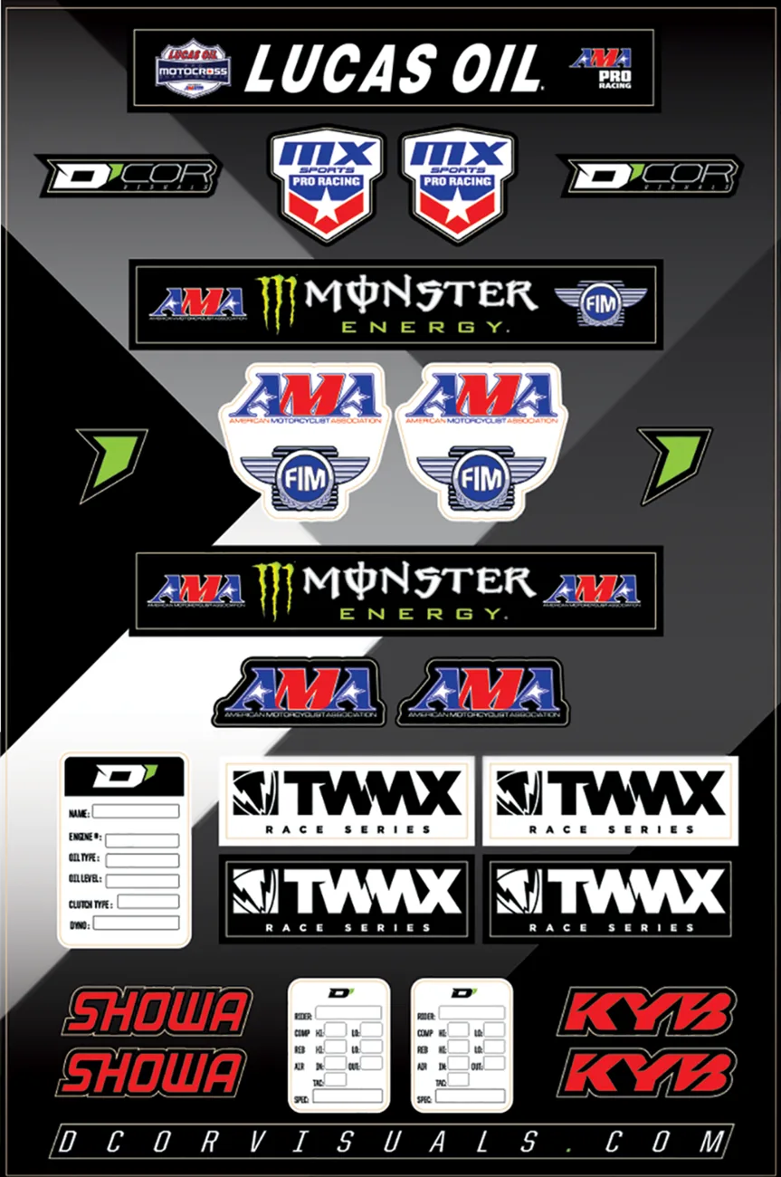Decal Sheet