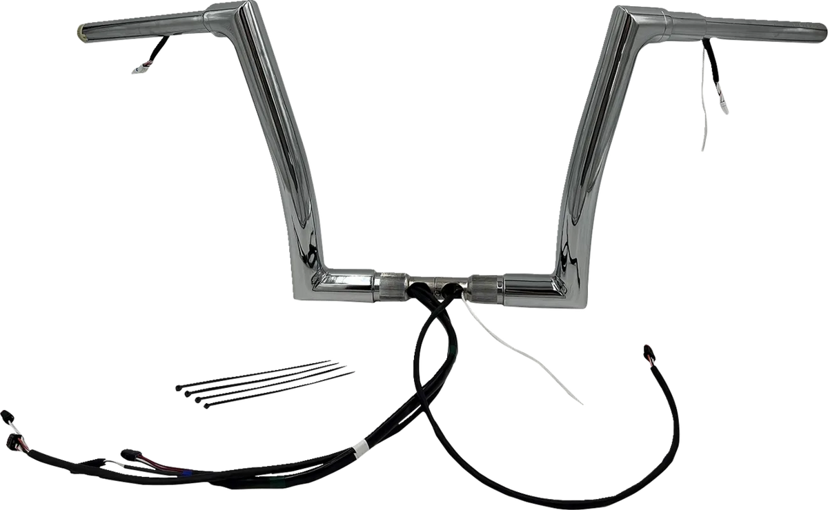EZ Install Wired 1-1/2" Flat Top Handlebar Kit