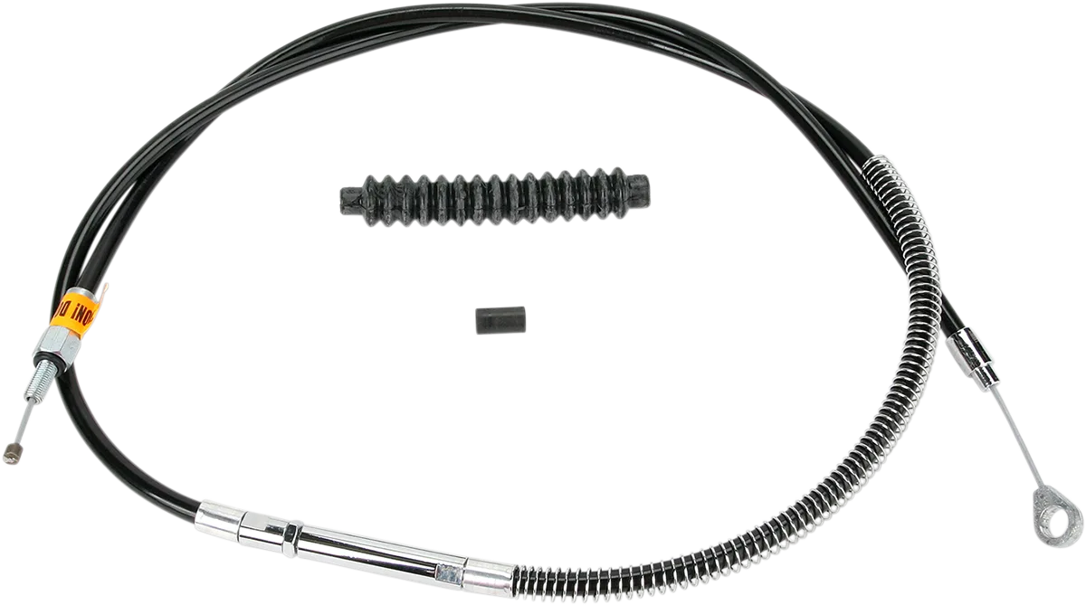High-Efficiency Black Vinyl Clutch Cable