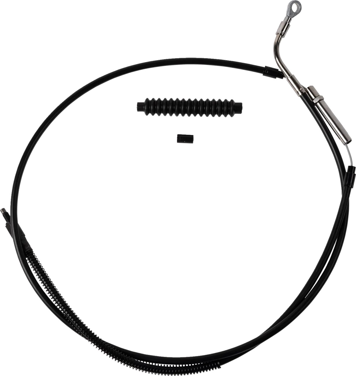 High-Efficiency Black Vinyl Clutch Cable
