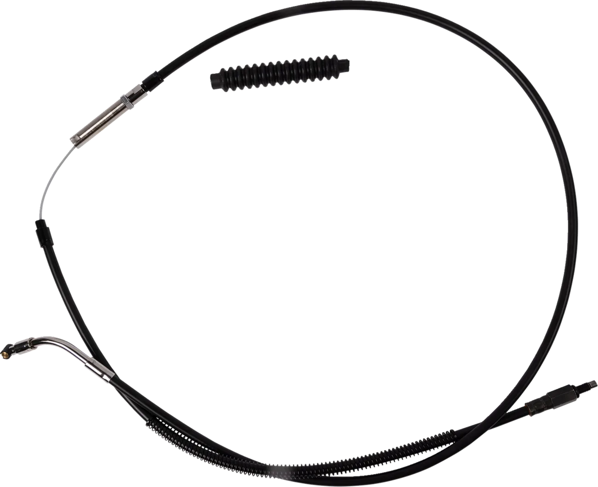 High-Efficiency Black Vinyl Clutch Cable