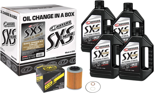 SXS/UTV Synthetic Quick Oil Change Kit