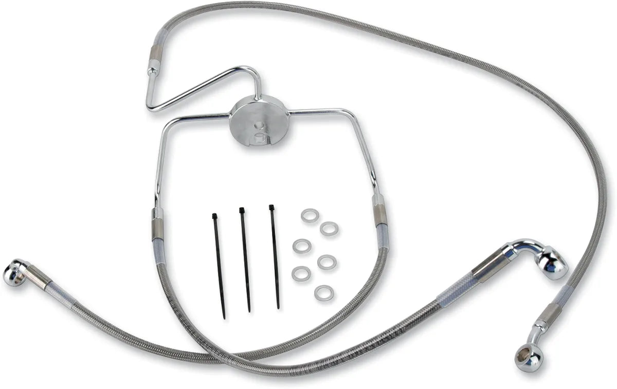 Extended Length Stainless Steel Brake Line Kit