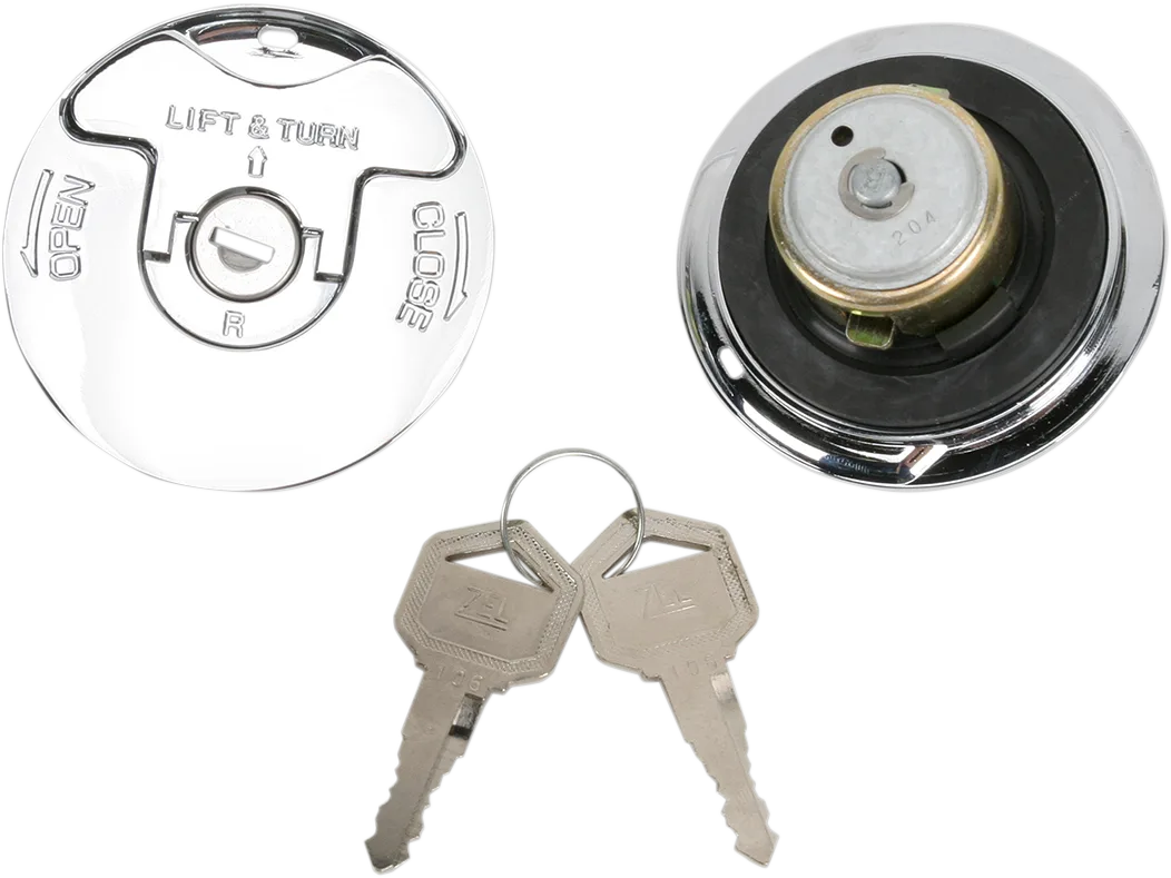 Flush-Mount Locking Gas Cap