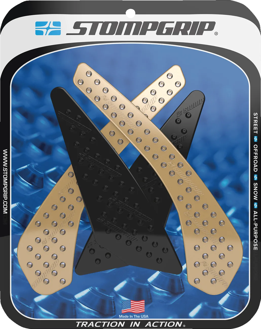 Volcano Profile Traction Pad Tank Grips