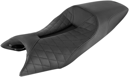 Track Lattice Stitched Seat