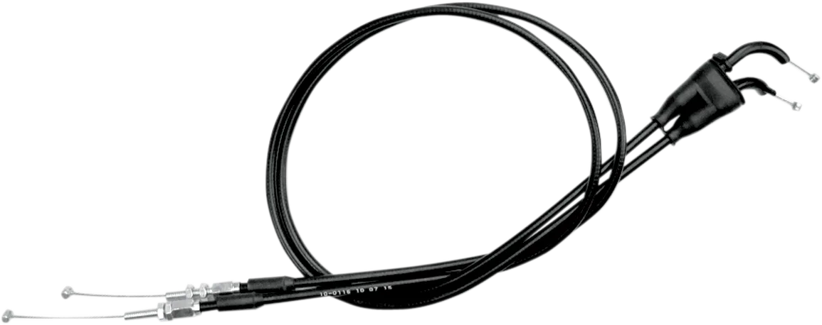 Black Vinyl Throttle Cable