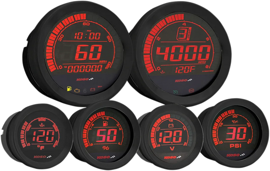 HD-02 Six-Piece Gauge Kit