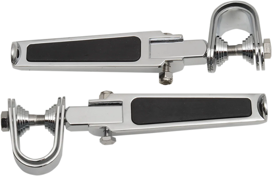 Foot Pegs with Rubber Inlay