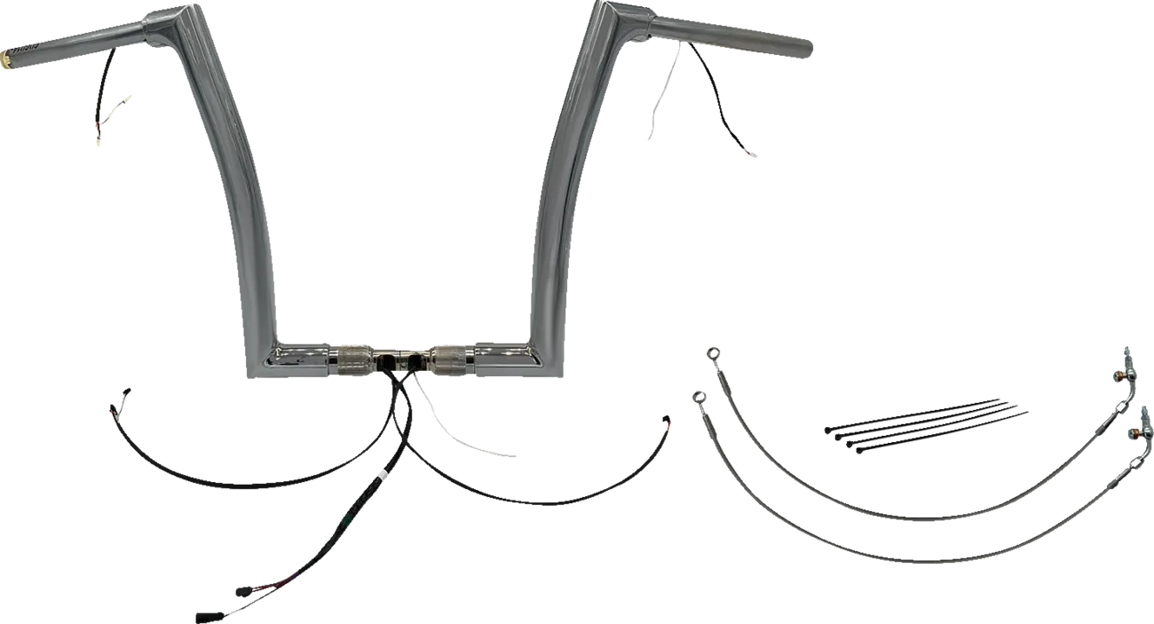 EZ Install Wired 1-1/2" Flat Top Handlebar Kit