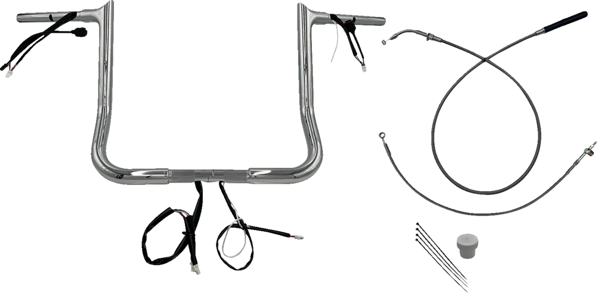 1-1/4" EZ Install Pointed Top Handlebar