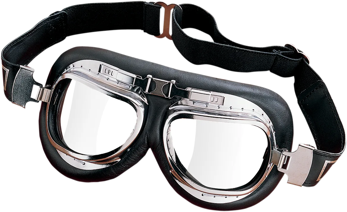Contoured Roadhawk Leather Goggle