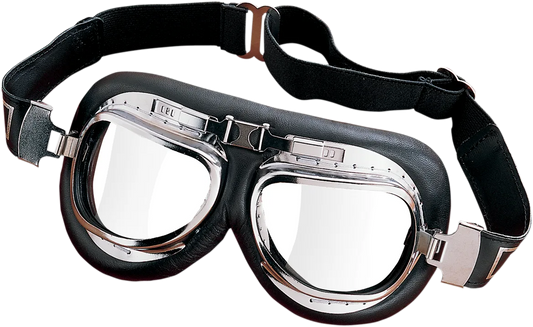 Contoured Roadhawk Leather Goggle