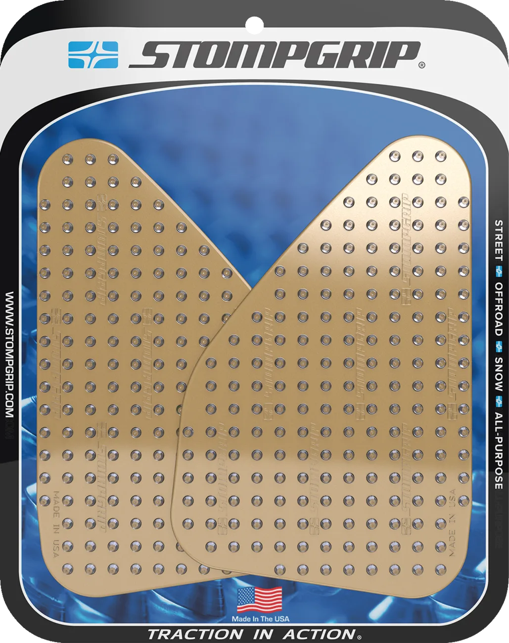 Volcano Profile Traction Pad Tank Grips