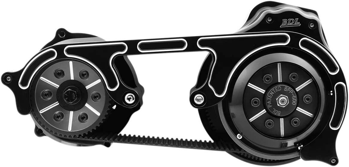 2" Open Belt Drive Kit with 2-Piece Motor Plate