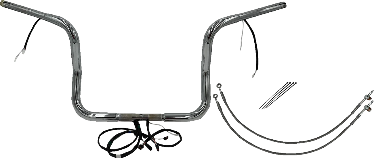EZ Install Wired 1-1/4" Round Top Handlebar Kit